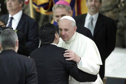Encuentro del Papa con Maradona