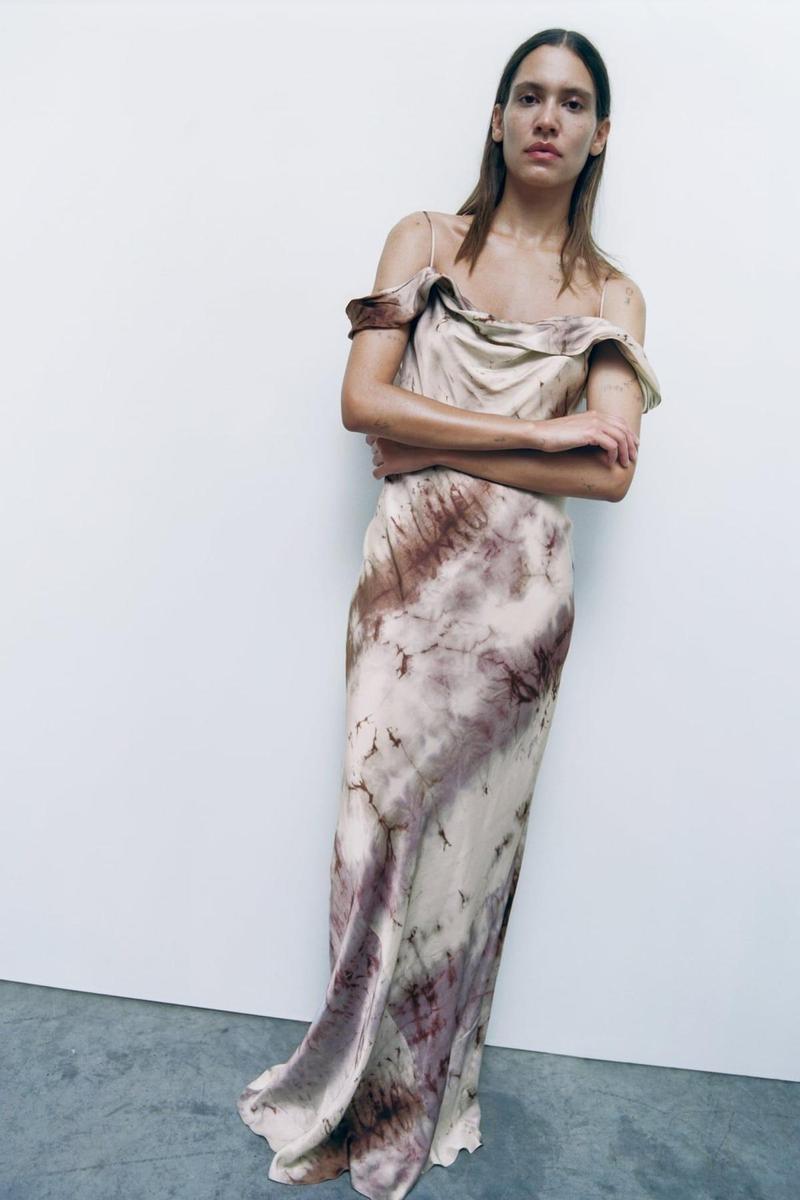 Vestido estampado 'limited edition' de Zara