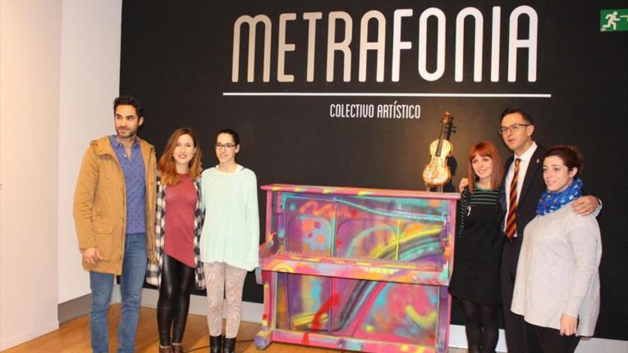 ‘Metrafonía’, la pintura inspirada en la música