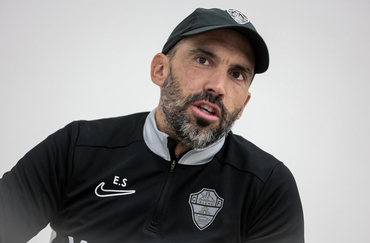 Eder Sarabia, entrenador del Elche
