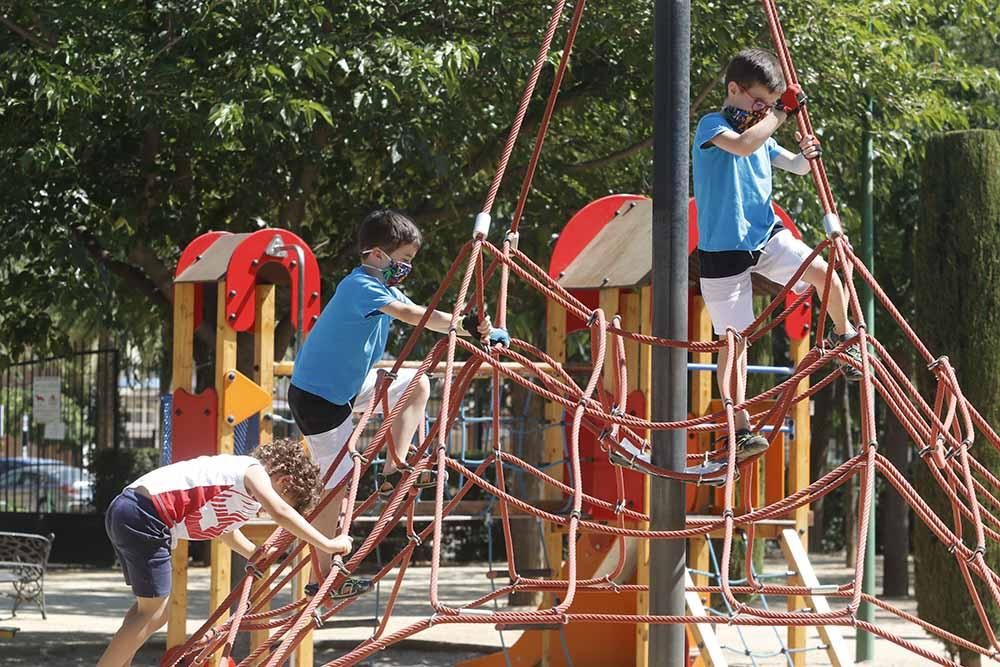 Reabren los parques infantiles de Córdoba