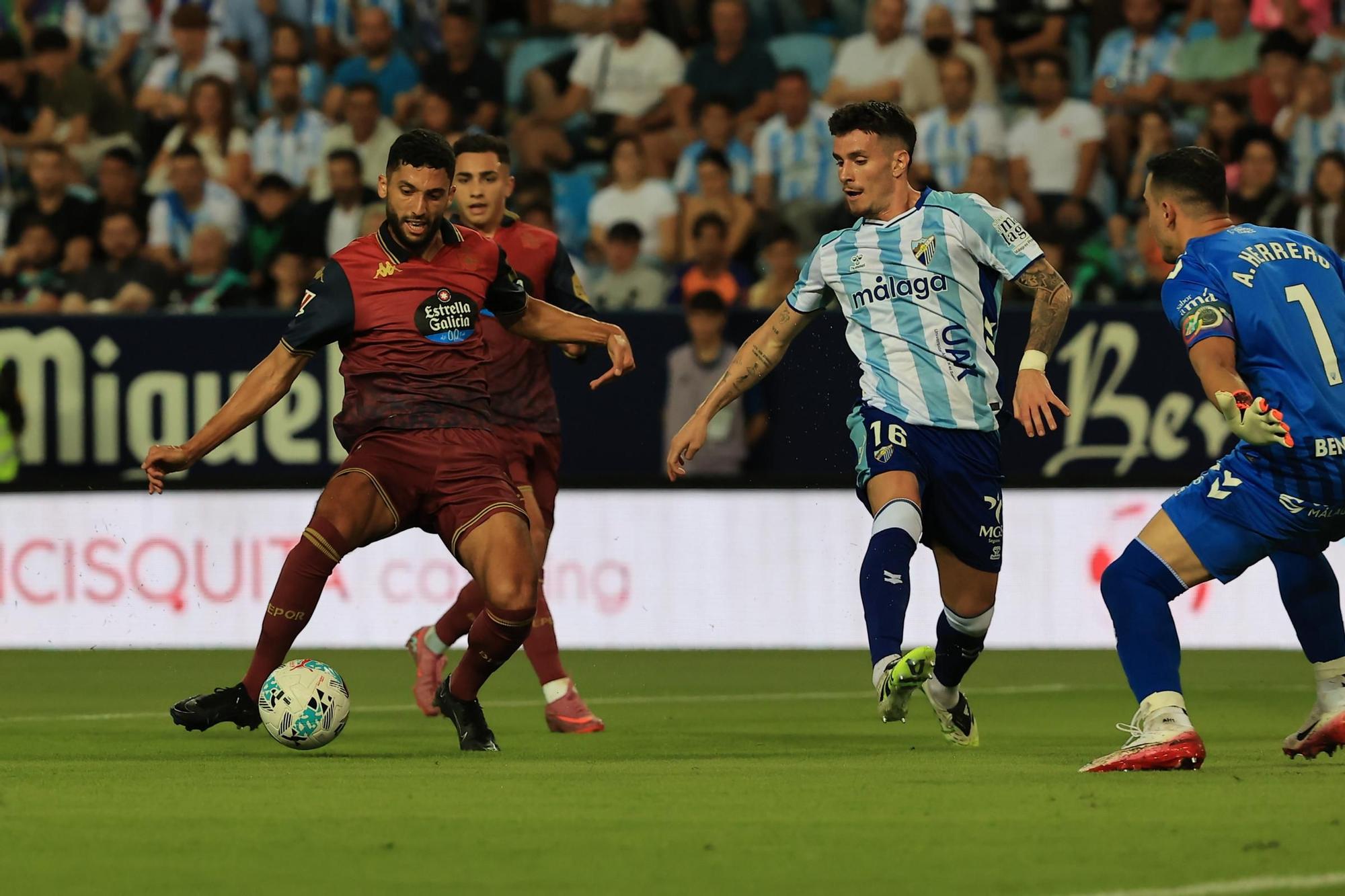 Las mejores imágenes del Málaga 3- Deportivo 0