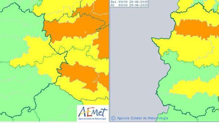 Extremadura activa la alerta para el jueves y el viernes por temperaturas de hasta 41 grados