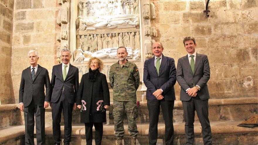 Restauración del sepulcro de los Boil en el convento de Santo Domingo