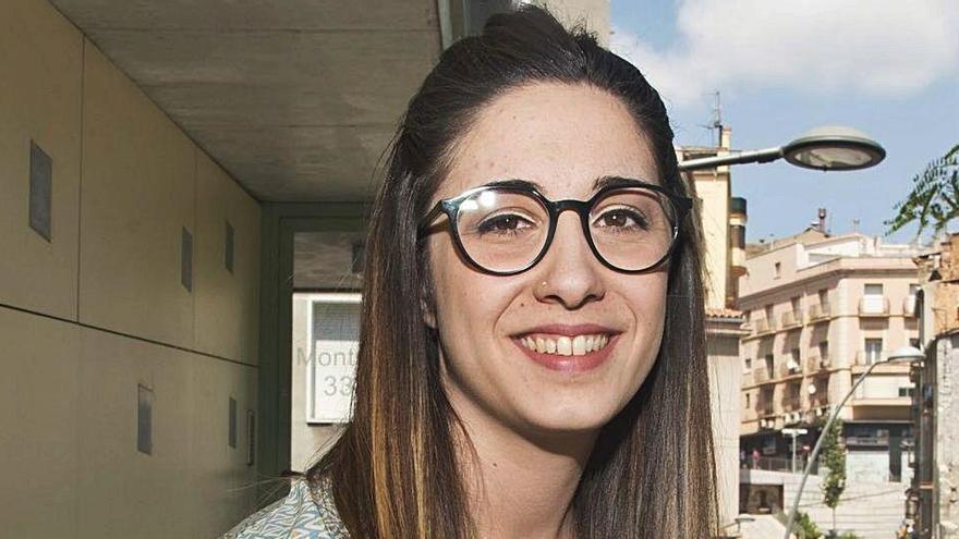 Tania Infante, presidenta de la Unió de Botiguers i Comerciants