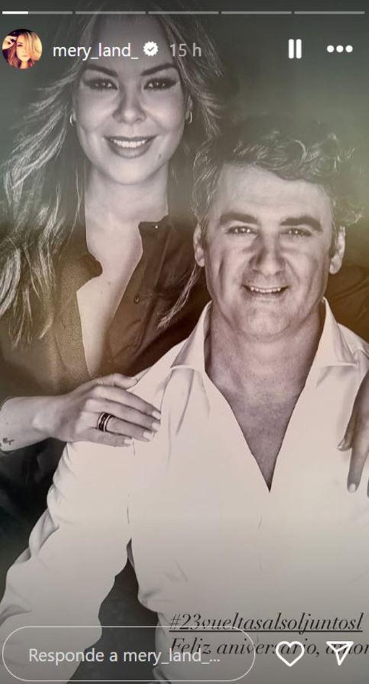 Tras 23 años casados, sale a la luz la foto nunca vista de Jesulín de Ubrique y María José Campanario: "Feliz aniversario"