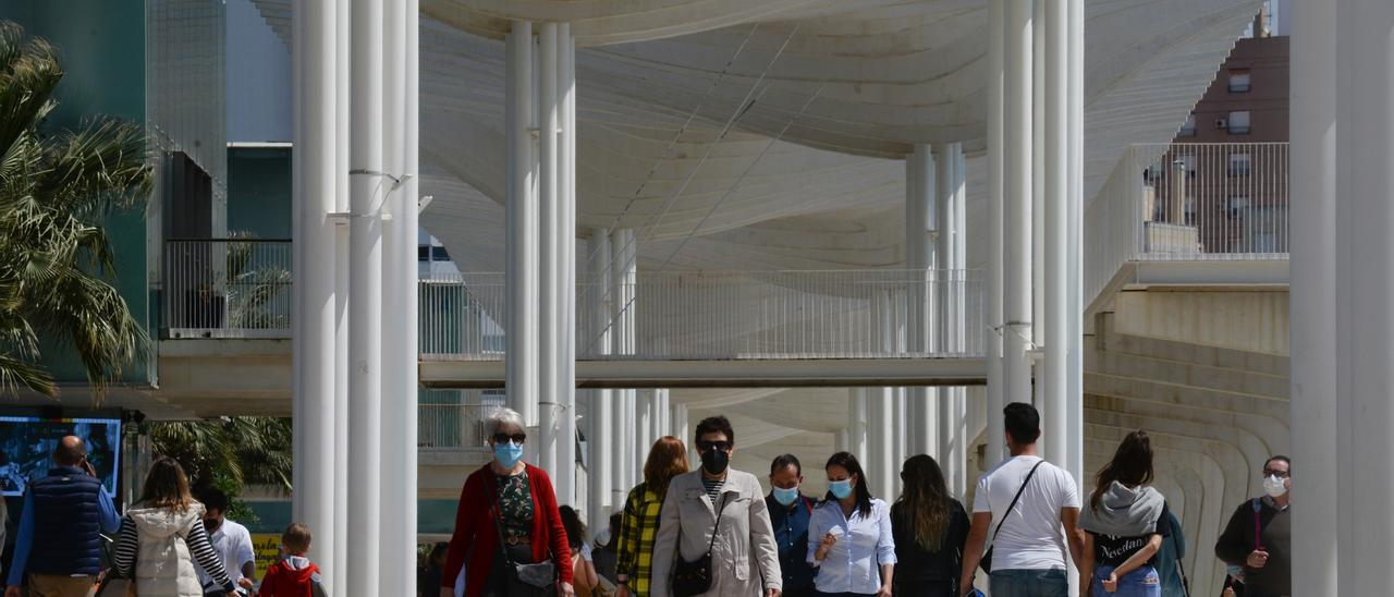 Málaga notifica la infección de 646 personas por  coronavirus en las últimas  72 horas
