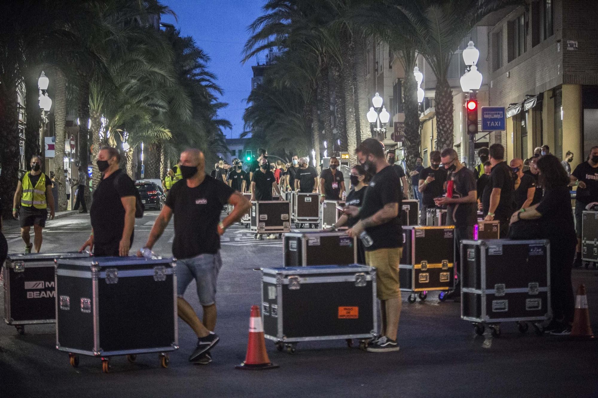 Manifestación de Alerta Roja