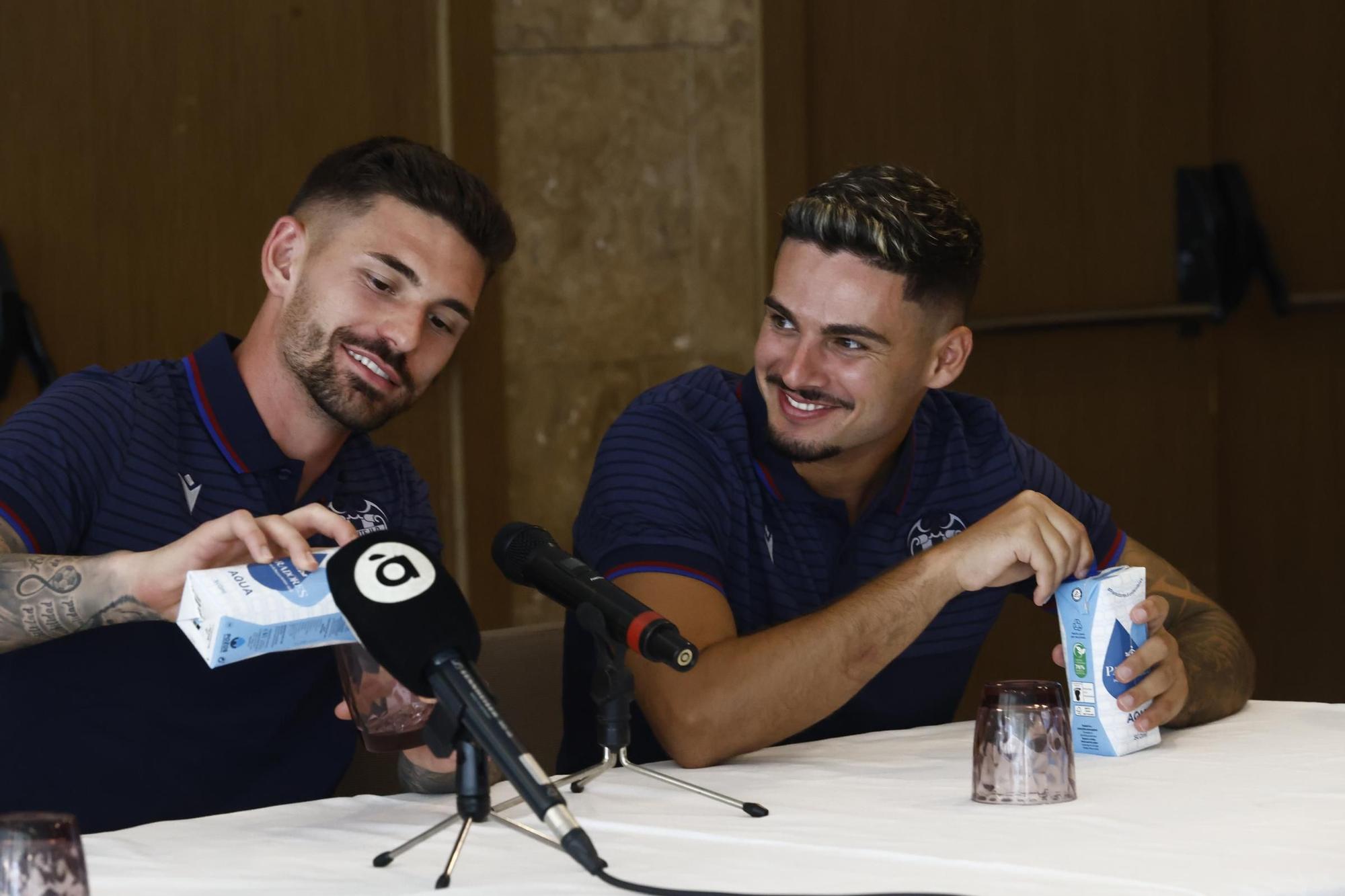 Así ha sido la presentación de los primeros cuatro fichajes del Levante UD