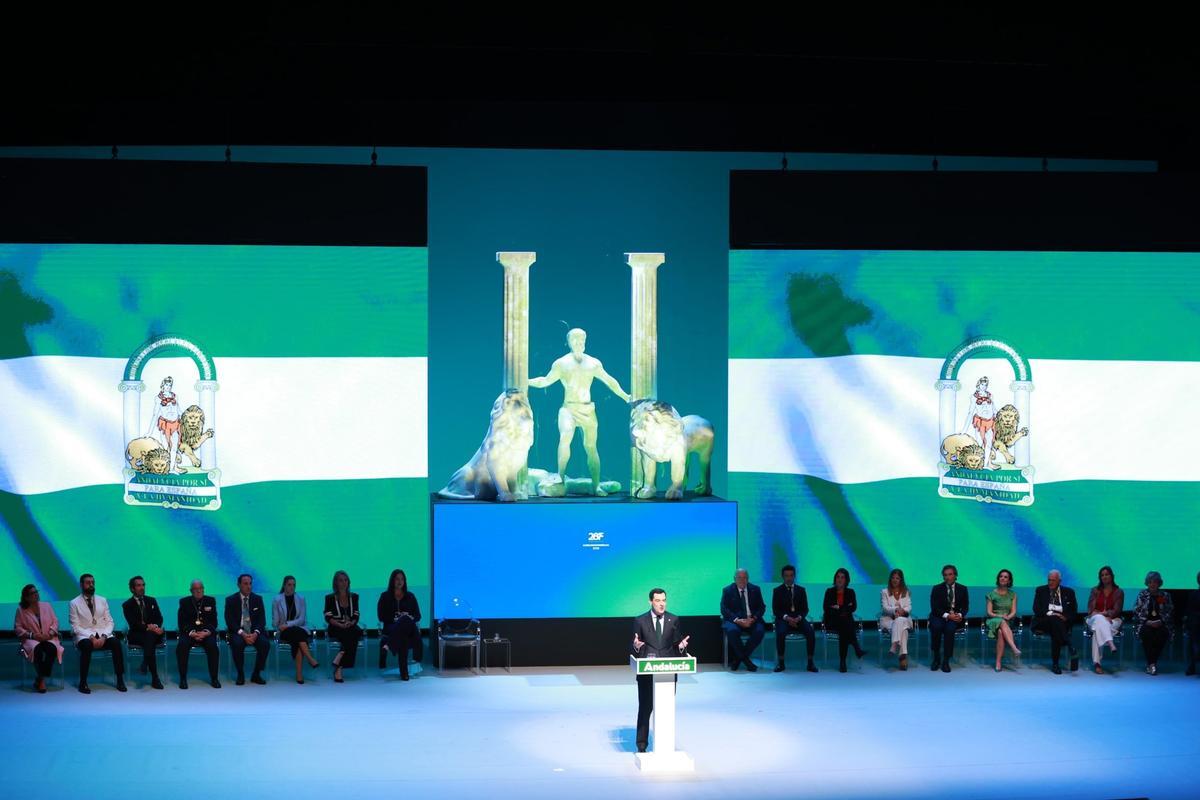 Gala de entrega de las Medallas de Andalucía en la edición de 2025