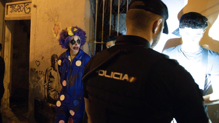 Una "noche de miedo" con la Policía Nacional en Alicante