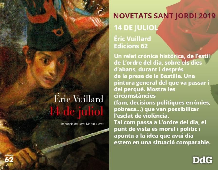 Novetats Editorials Sant Jordi 2019