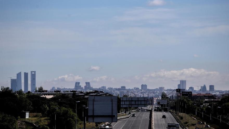 Madrid registró una bajada de la contaminación durante el confinamiento.
