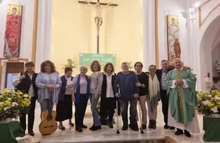 Las Margaritas rinde homenaje a su párroco