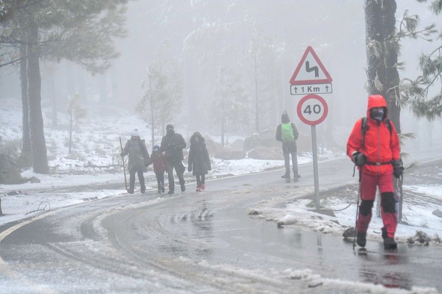 Visita a la cumbre nevada