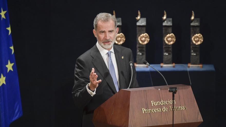 Felipe VI lanza en su discurso un alegato para “consolidar la UE como proyecto de paz”