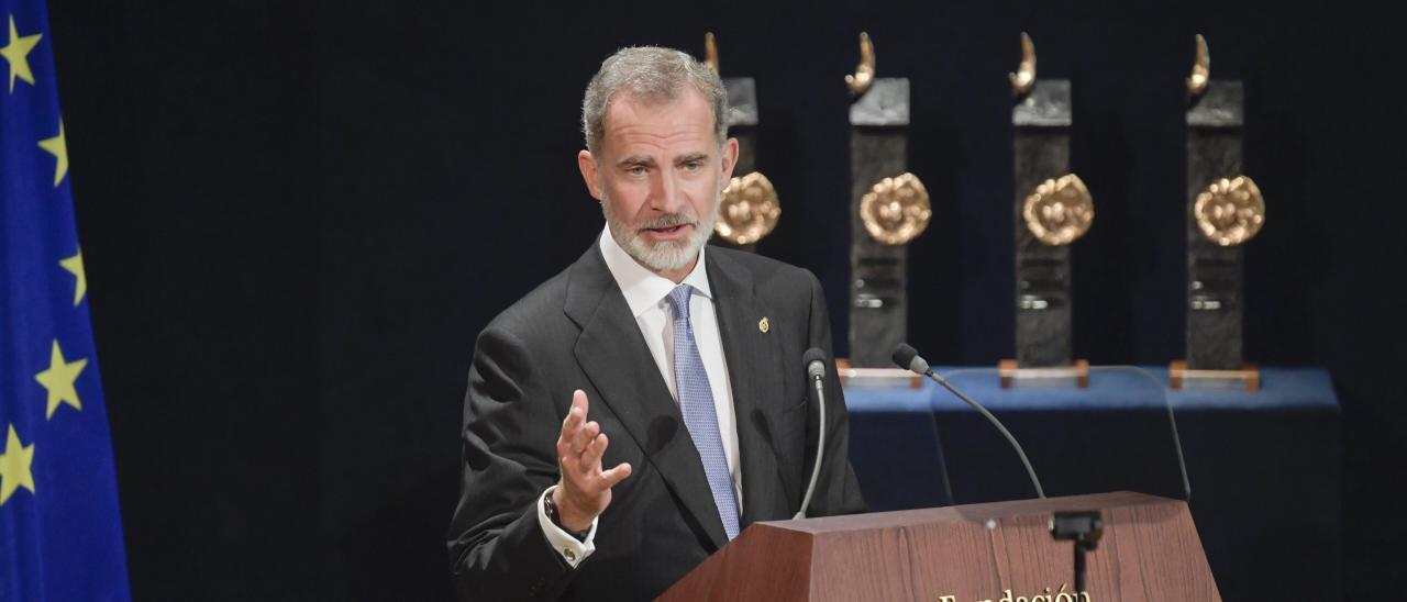 Felipe VI lanza en su discurso un alegato para “consolidar la UE como proyecto de paz”