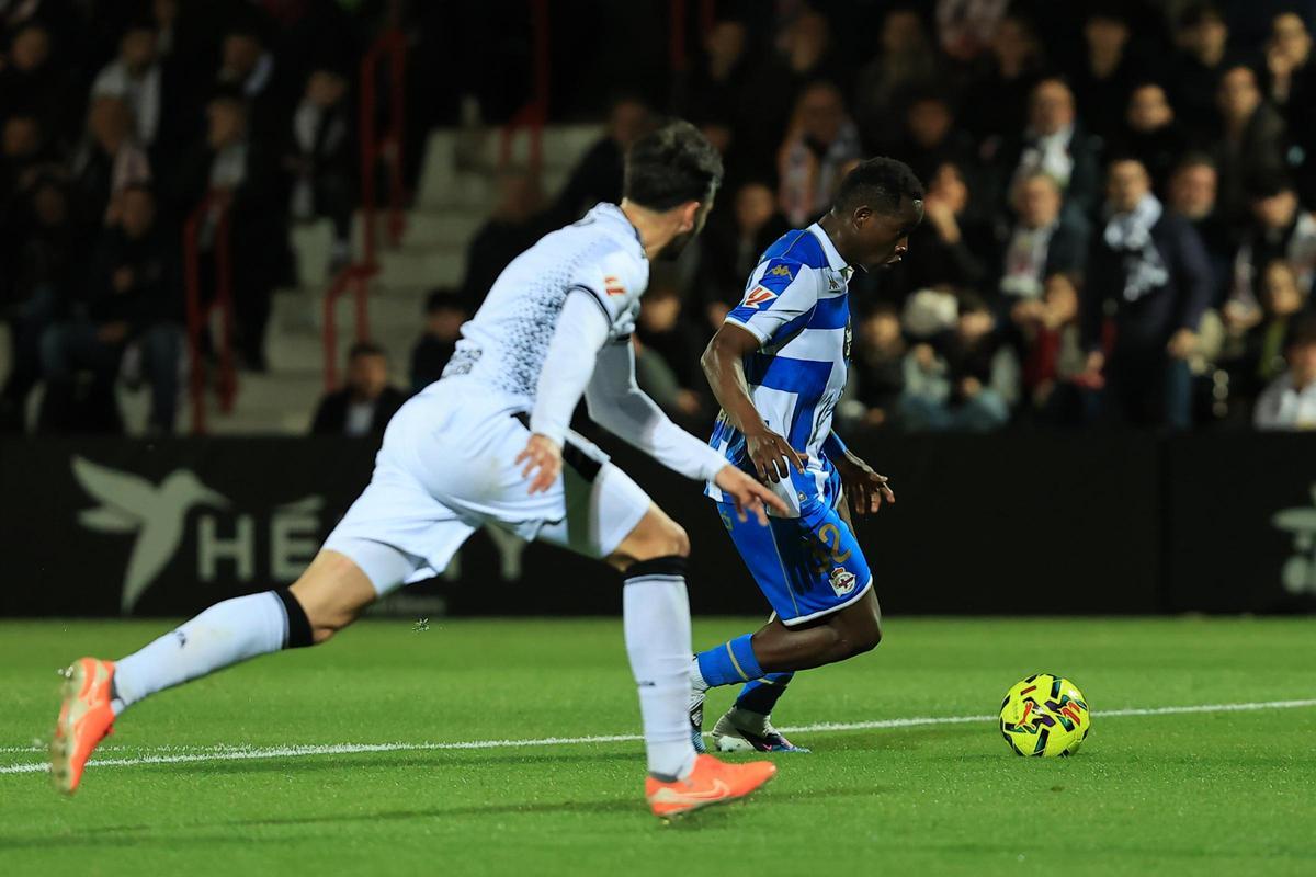 Bil marca su gol ante el Ceuta