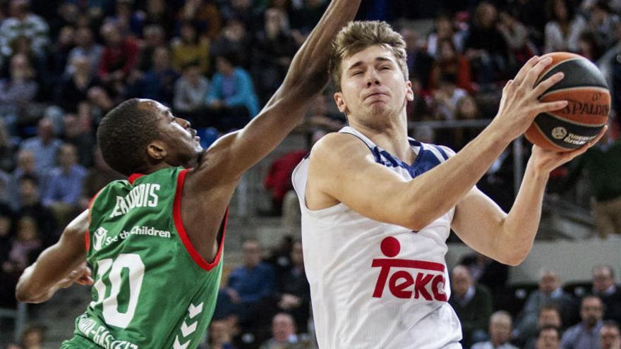 El Real Madrid se impone al Baskonia en la Euroliga.