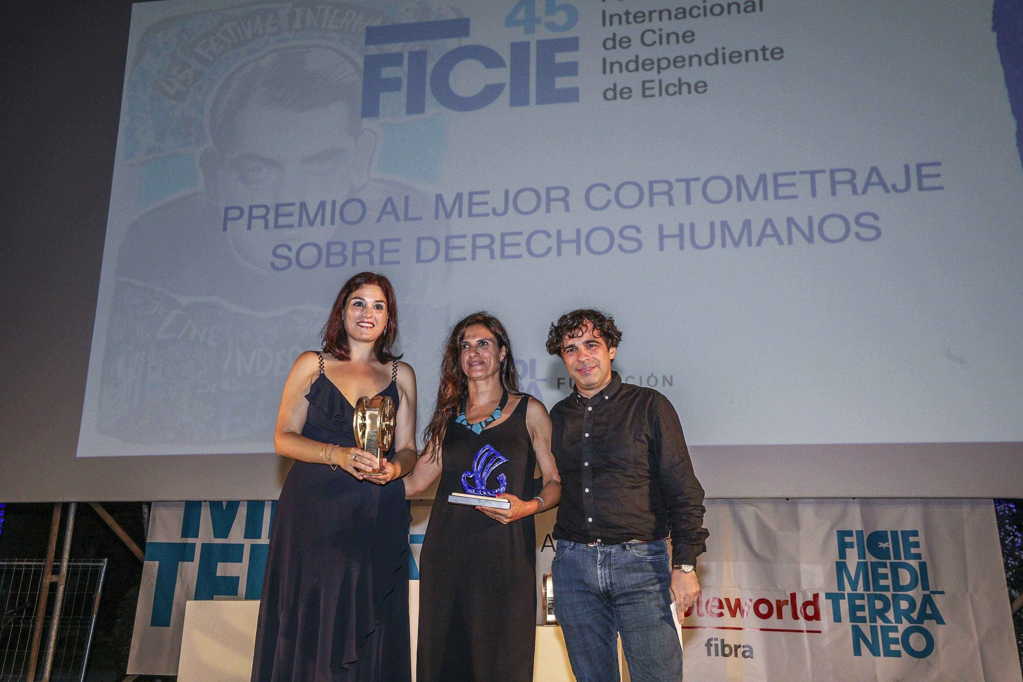 Clausura del Festival de cine internacional de Elche.