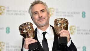 ’La favorita’ y ’Roma’, grandes vencedoras de los BAFTA. En la foto, Alfonso Cuarón.