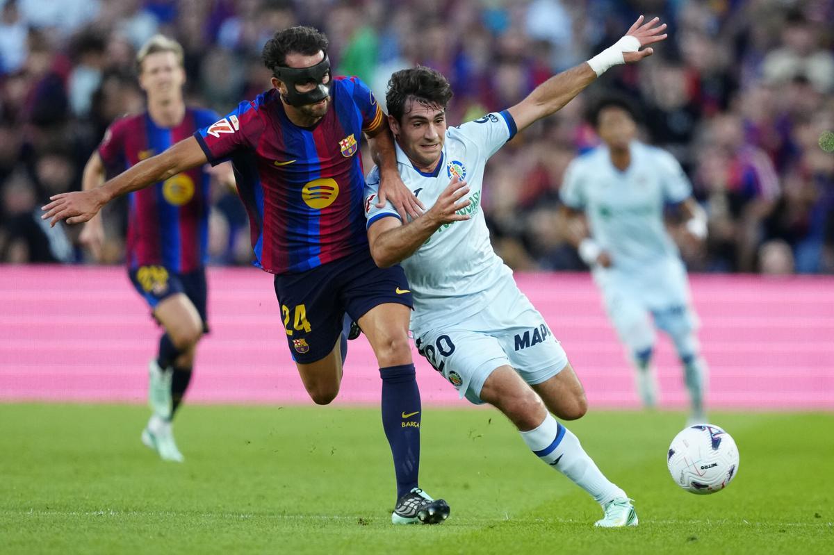 LaLiga: FC Barcelona - Getafe, en imágenes.