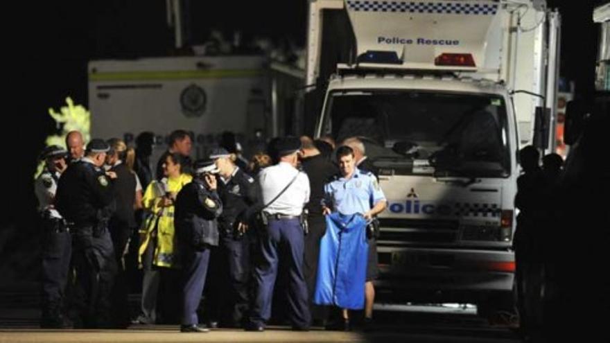 La Policía de Sydney trata de desactivar un collar-bomba