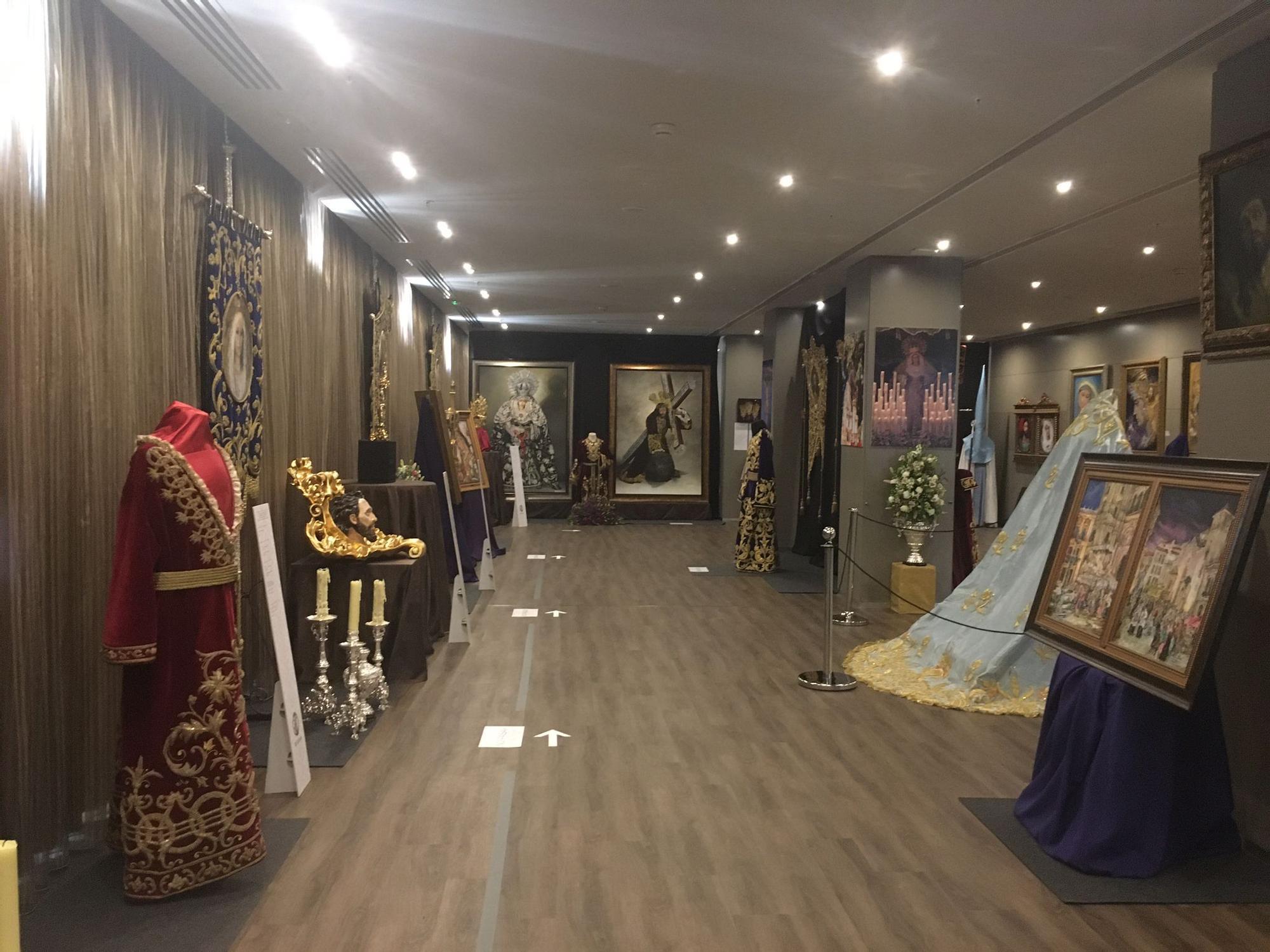 Exposición de la Semana Santa de Málaga en el hotel Málaga Palacio