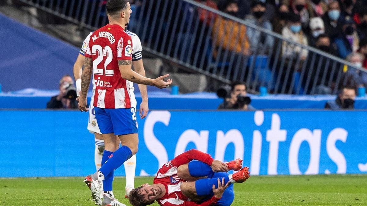 Segunda lesión de Griezmann esta temporada