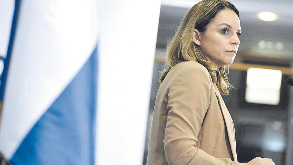 Noemi Santana, consejera de Derechos Sociales del Gobierno de Canarias.