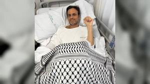 Jaume Asens en el hospital