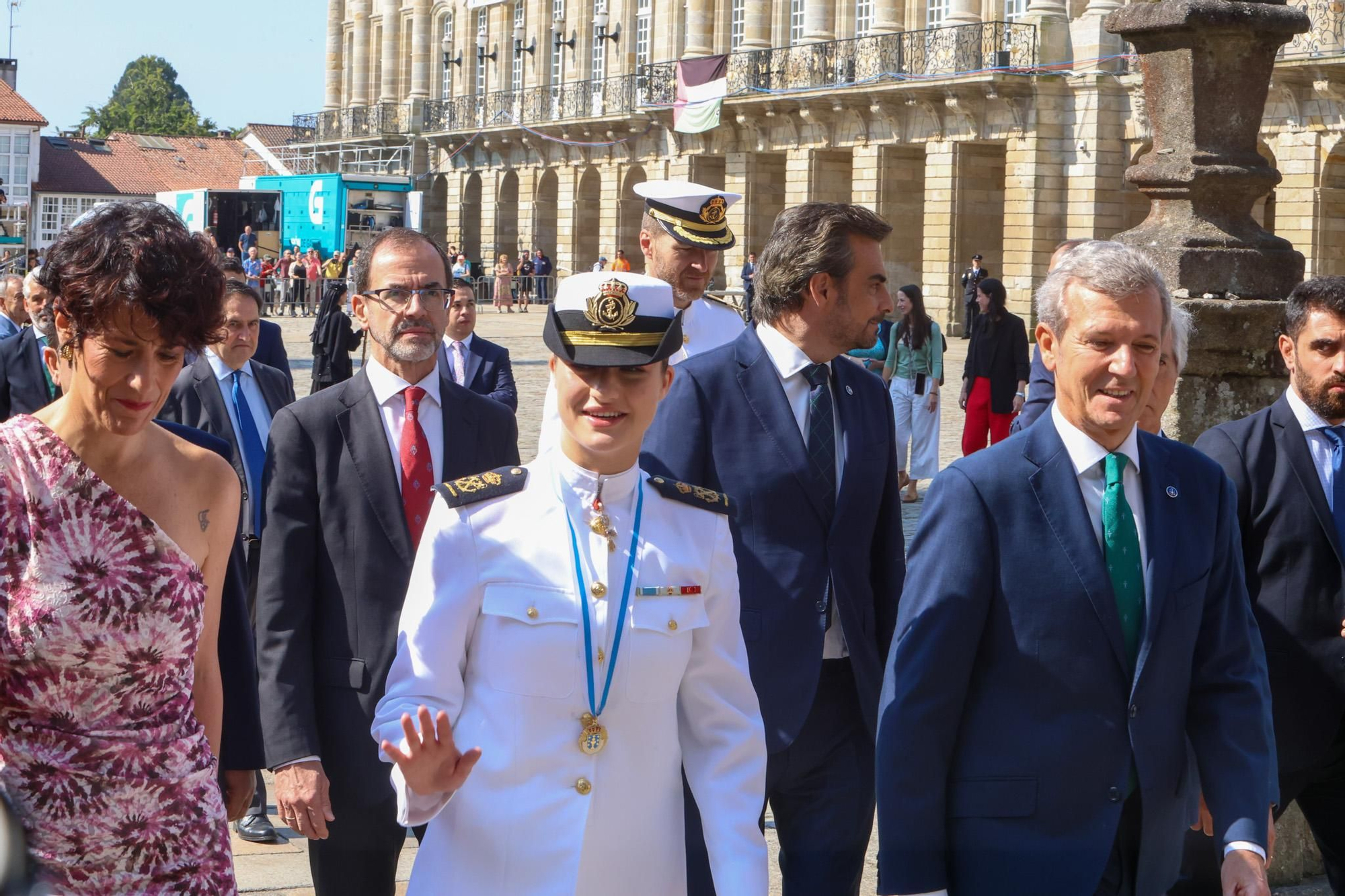 La princesa Leonor recibe la Medalla de Galicia