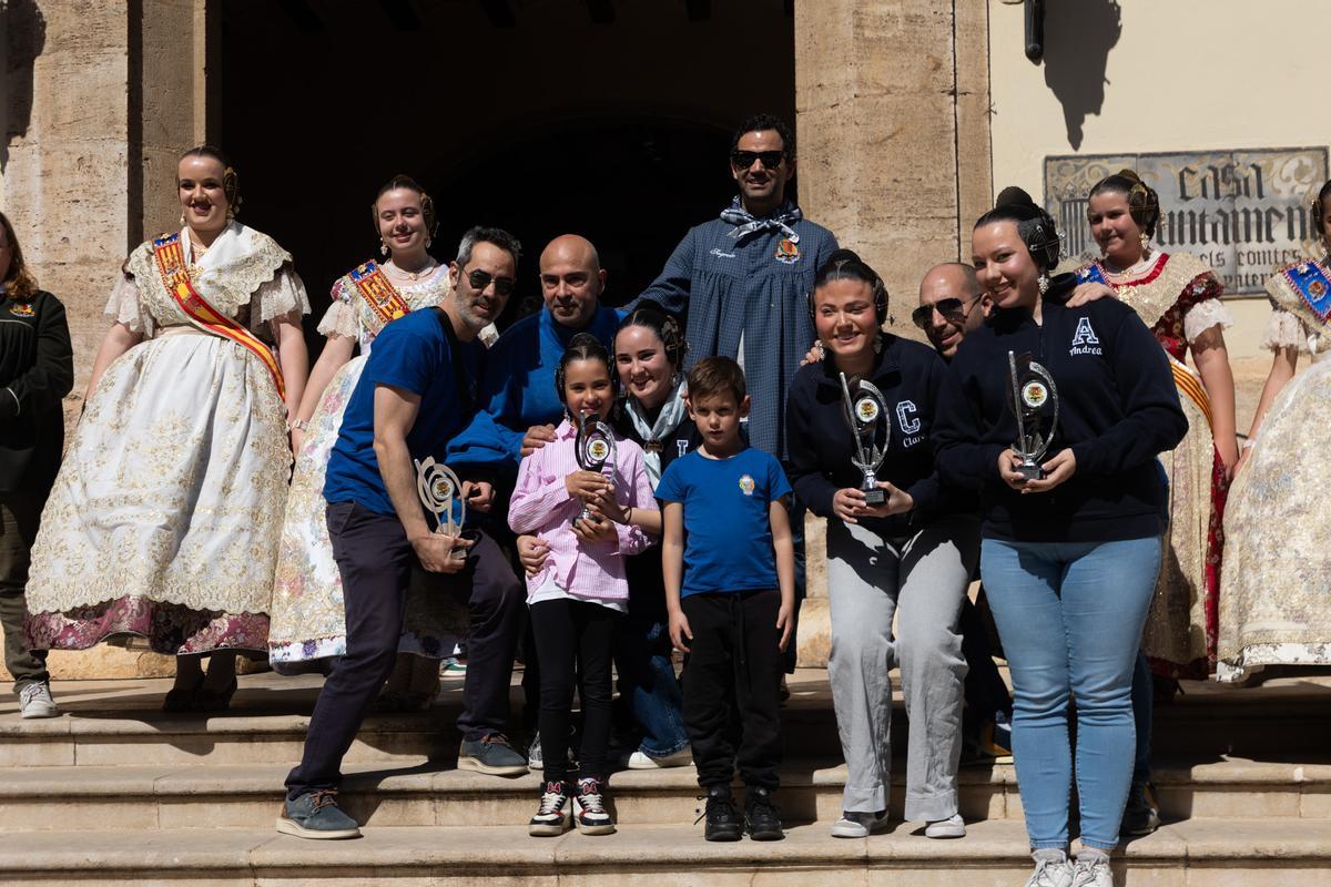 La Cañada gana el premio a la Falla en Paterna La Cañada gana el premio a la Falla en Paterna
