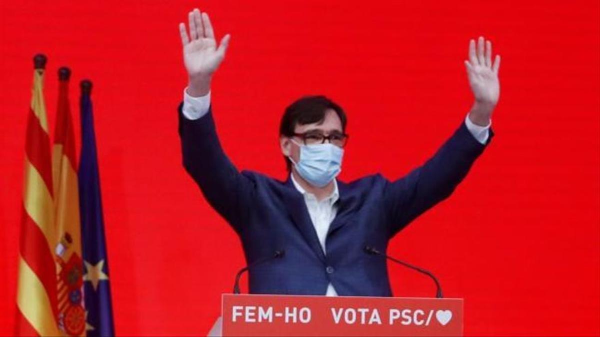 El PSC de Illa gana en votos, pero el independentismo suma mayoría absoluta