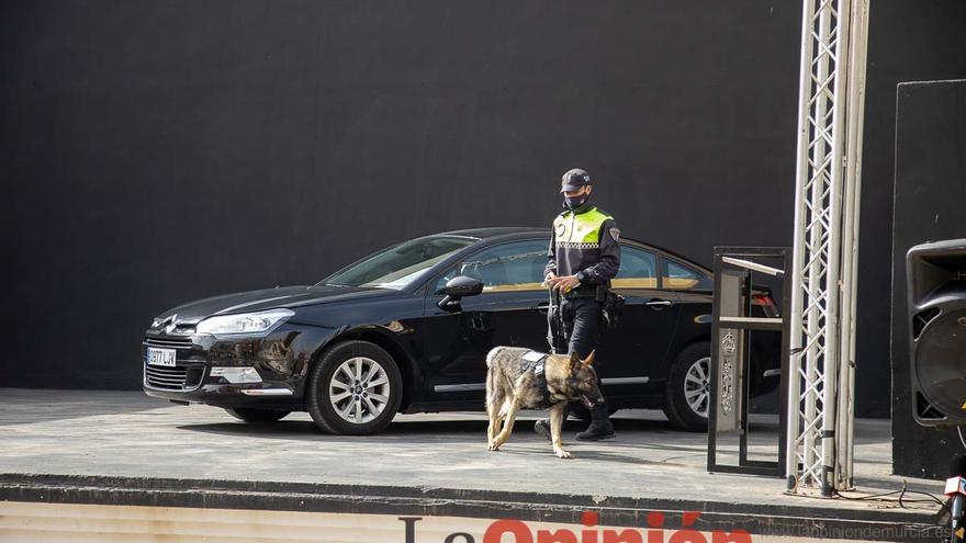 Presentación de la Unidad Canina de la Policía de Calasparra