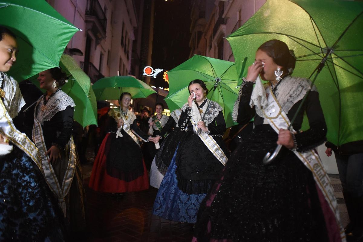 La previsión para este sábado es que llueva durante gran parte de la jornada en Castelló.