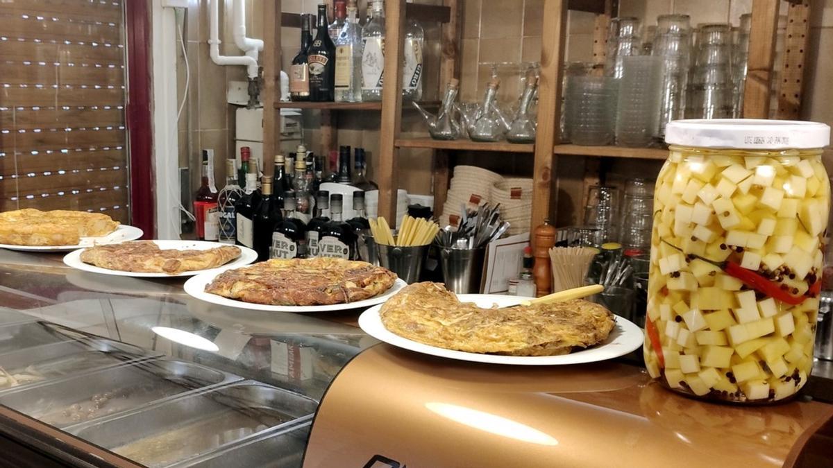 Las tortillas de Bar Casi.