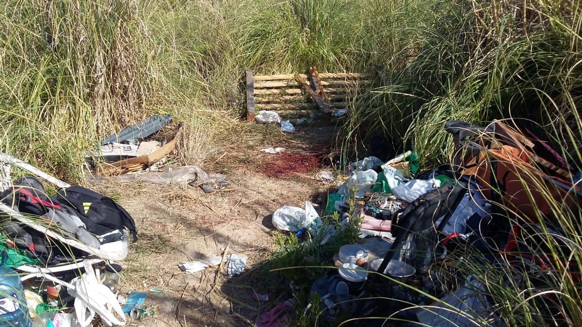 El lugar donde tuvo lugar la pelea y donde se encontró al moribundo.