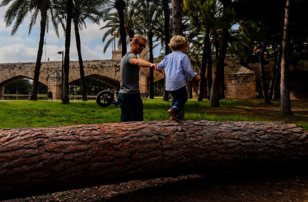 Los niños vuelven a llenar parques y calles