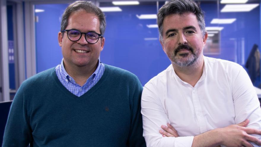 Diego Jiménez, CEO de ROI UP Group, y Antonio Juan, director de ROI UP Group Cataluña.