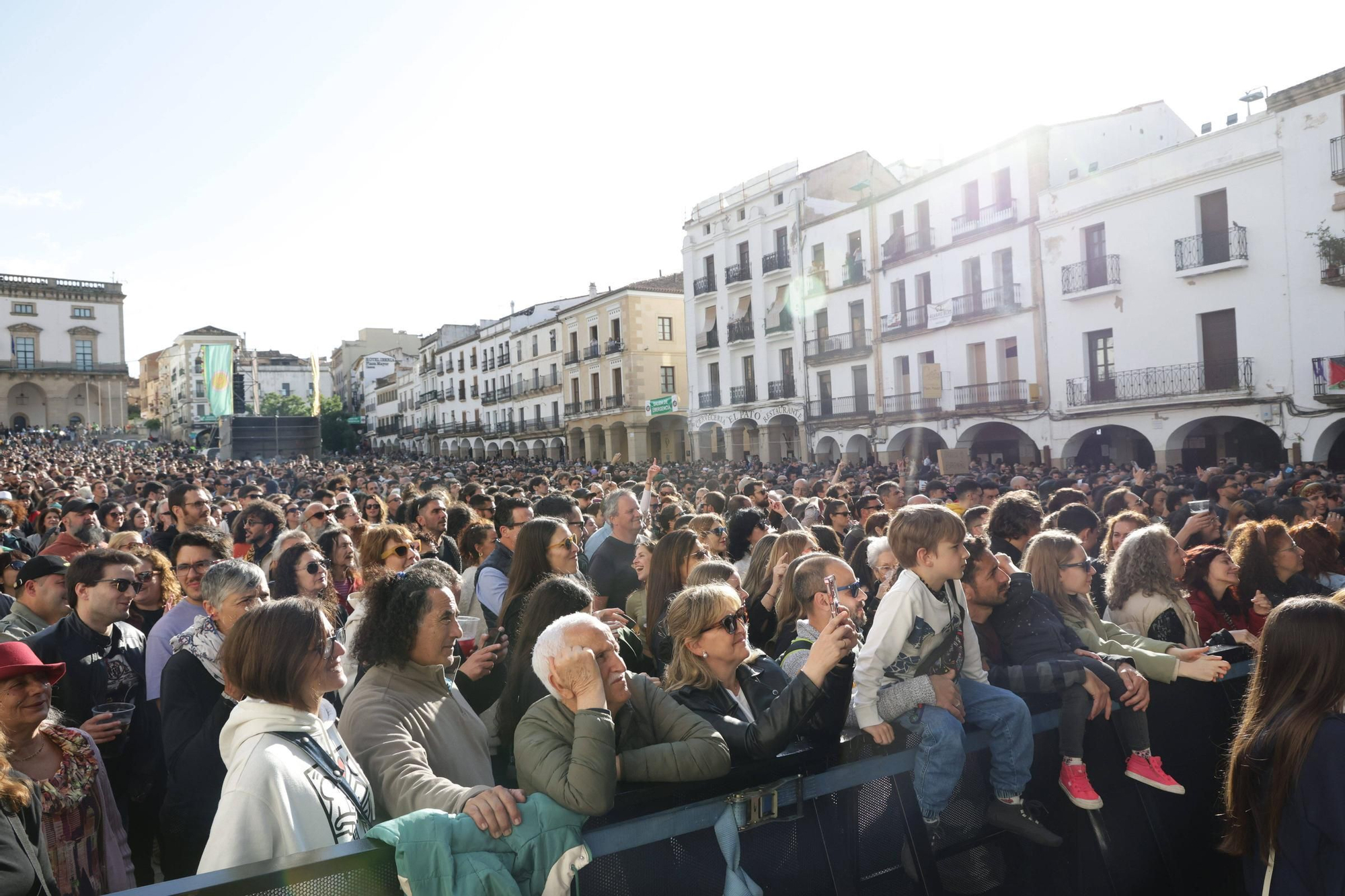 Las imágenes del sábado de Womad en Cáceres