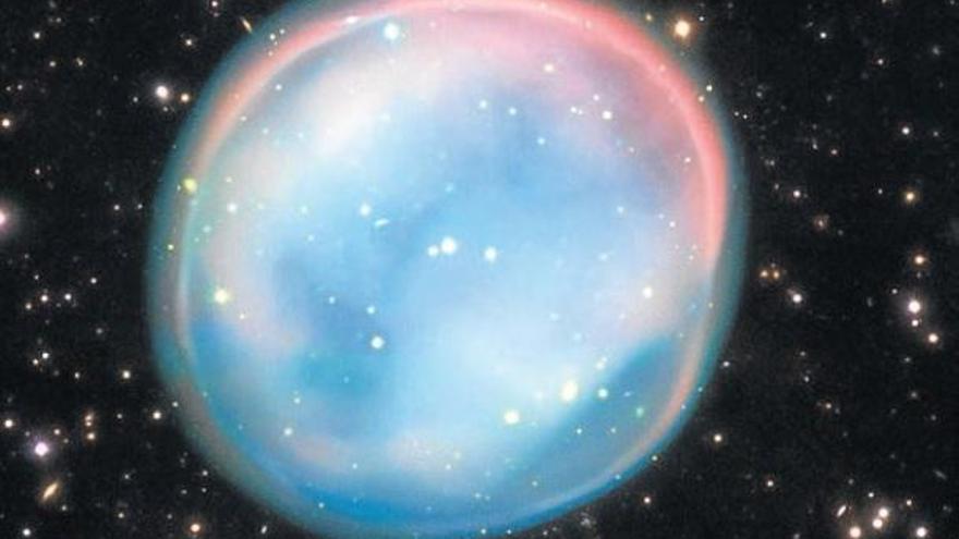 Una burbuja cósmica