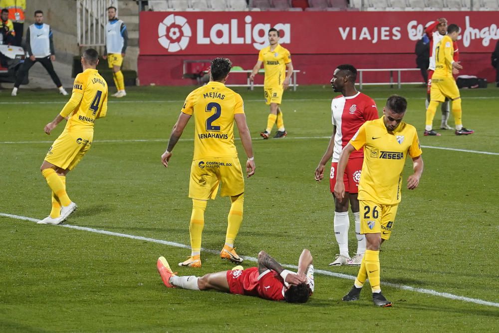 Girona - Màlaga en imatges