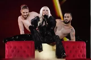 La actuación de Nebulossa con su 'Zorra' en Eurovisión, en imágenes