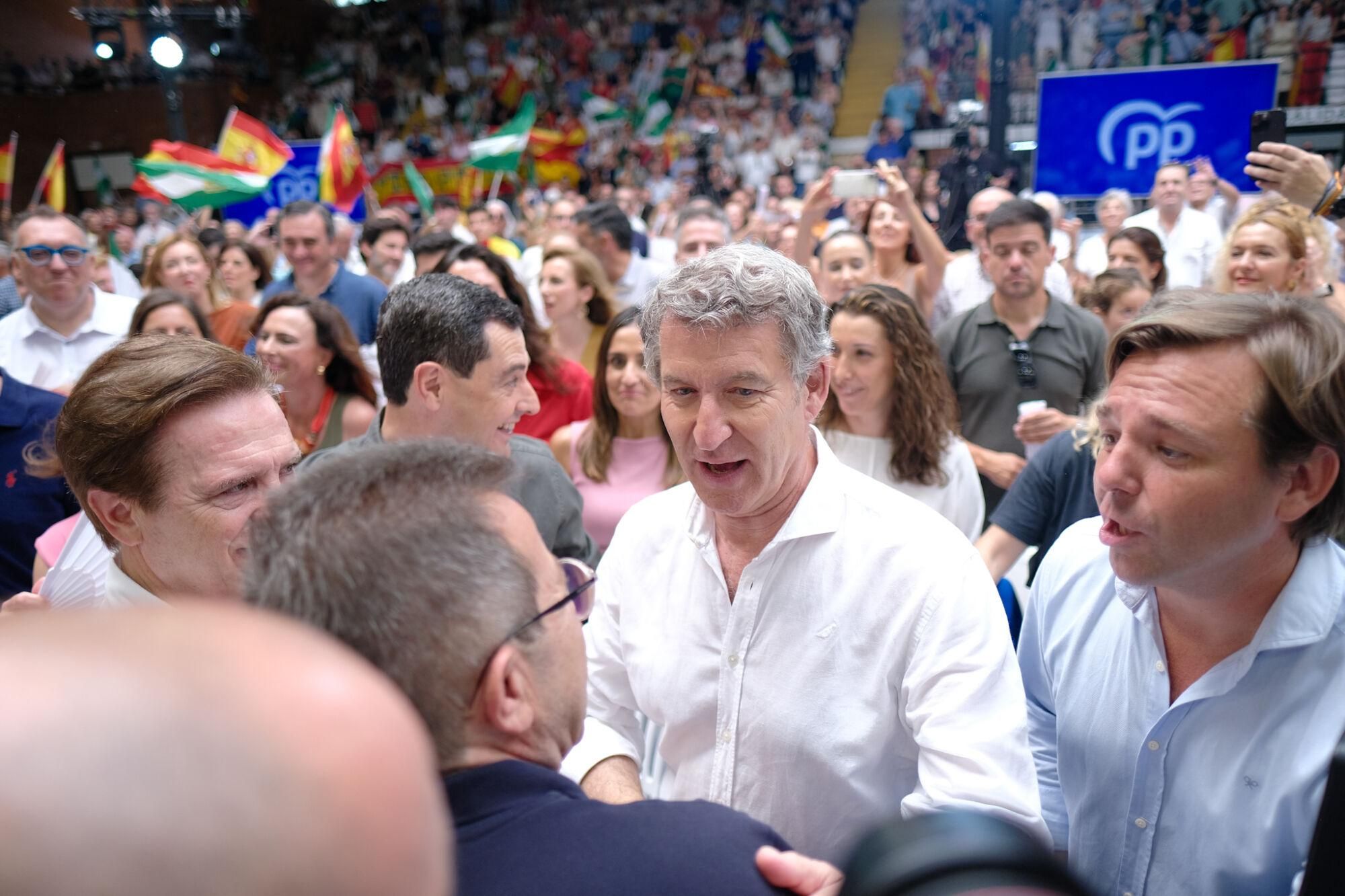 Mitin del Partido Popular en Málaga