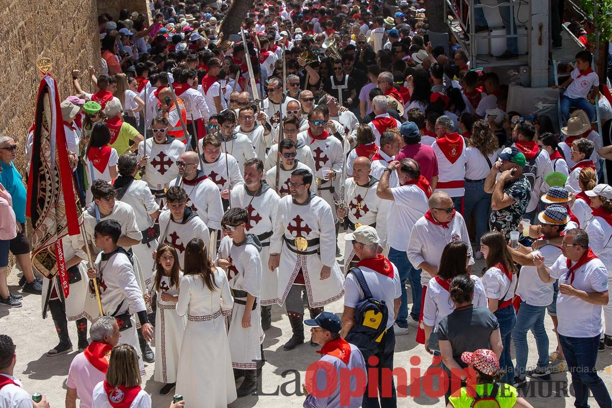 Moros y Cristianos en la mañana del dos de mayo en Caravaca