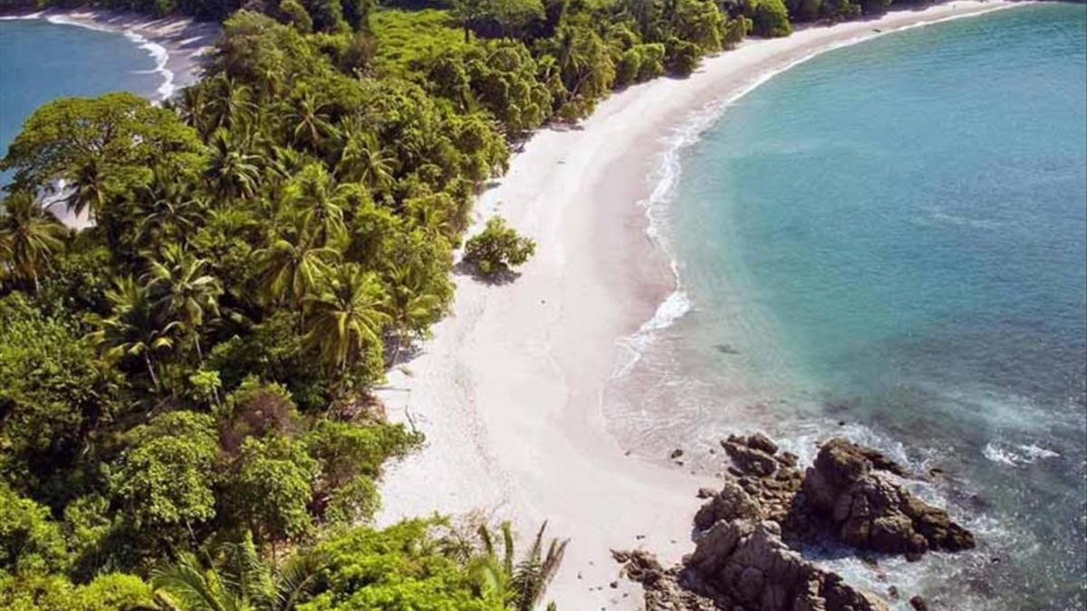 Una playa de Costa Rica