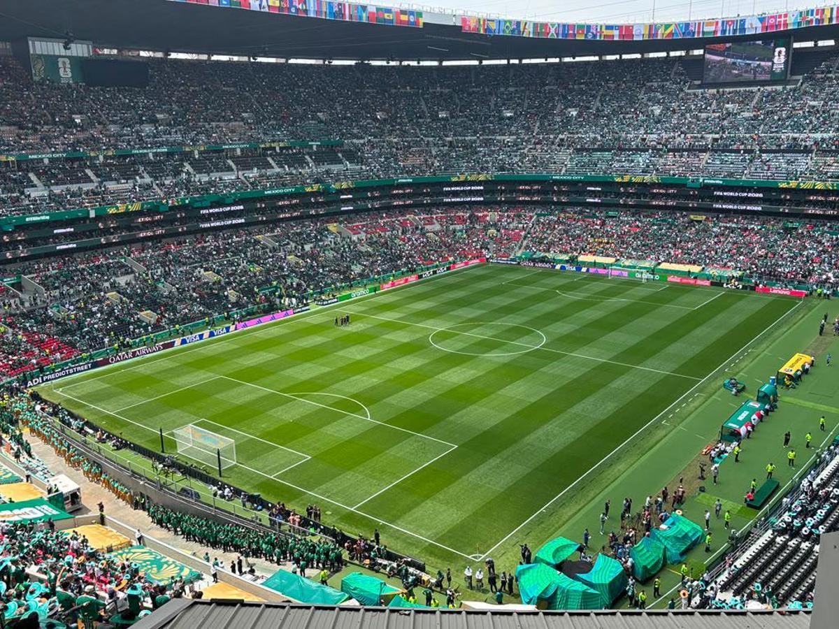 L’estadi Banorte (Azteca) de Ciutat de Mèxic, que va acollir el partit inaugural del Mundial.