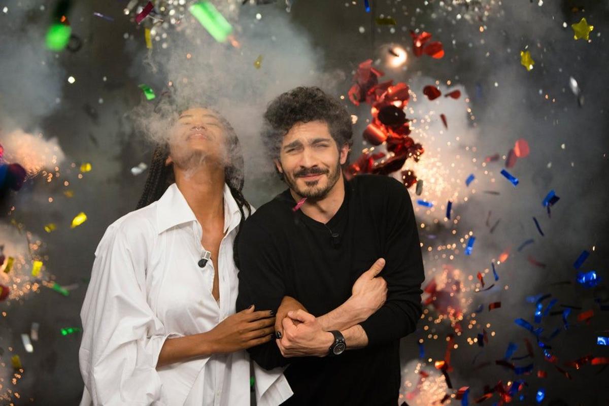 Berta Vázquez y Chino Darín en 'El Hormiguero'