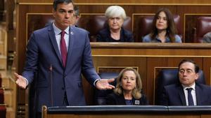 Sánchez acusa Junts d’estar en l’«antipolítica»